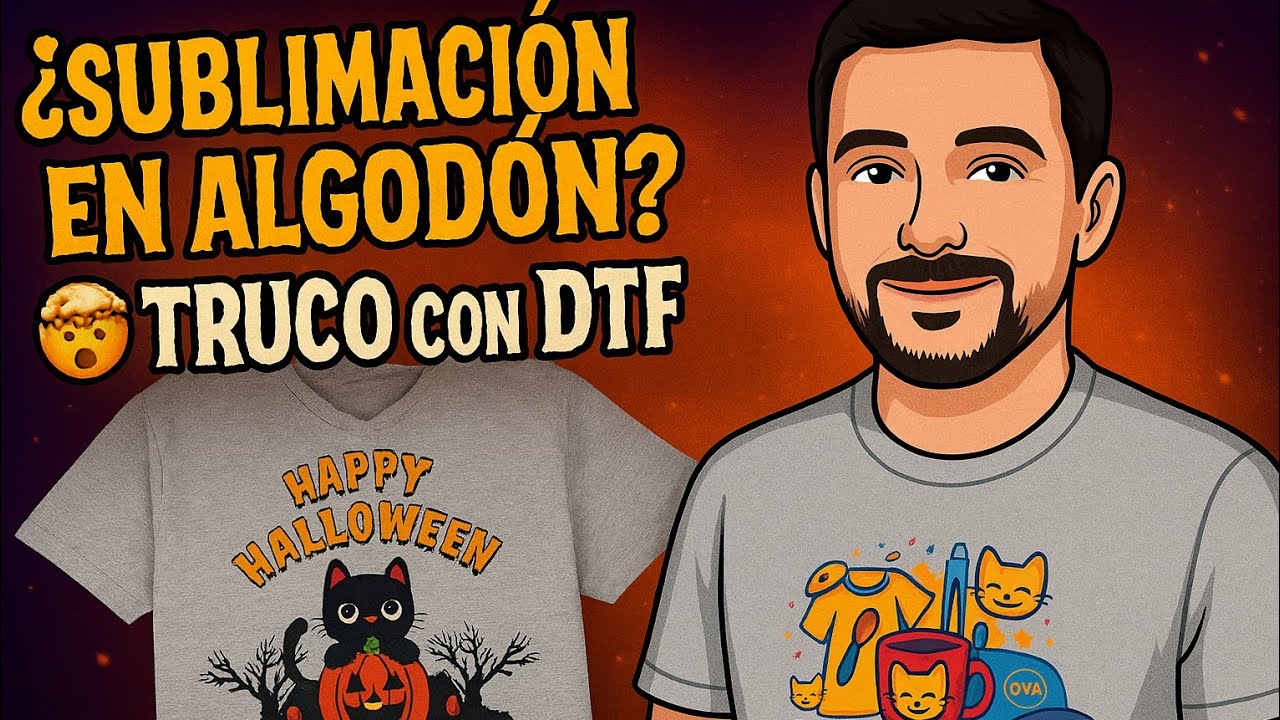 DTF con Sublimación | sublimación en algodon Metodo Secreto