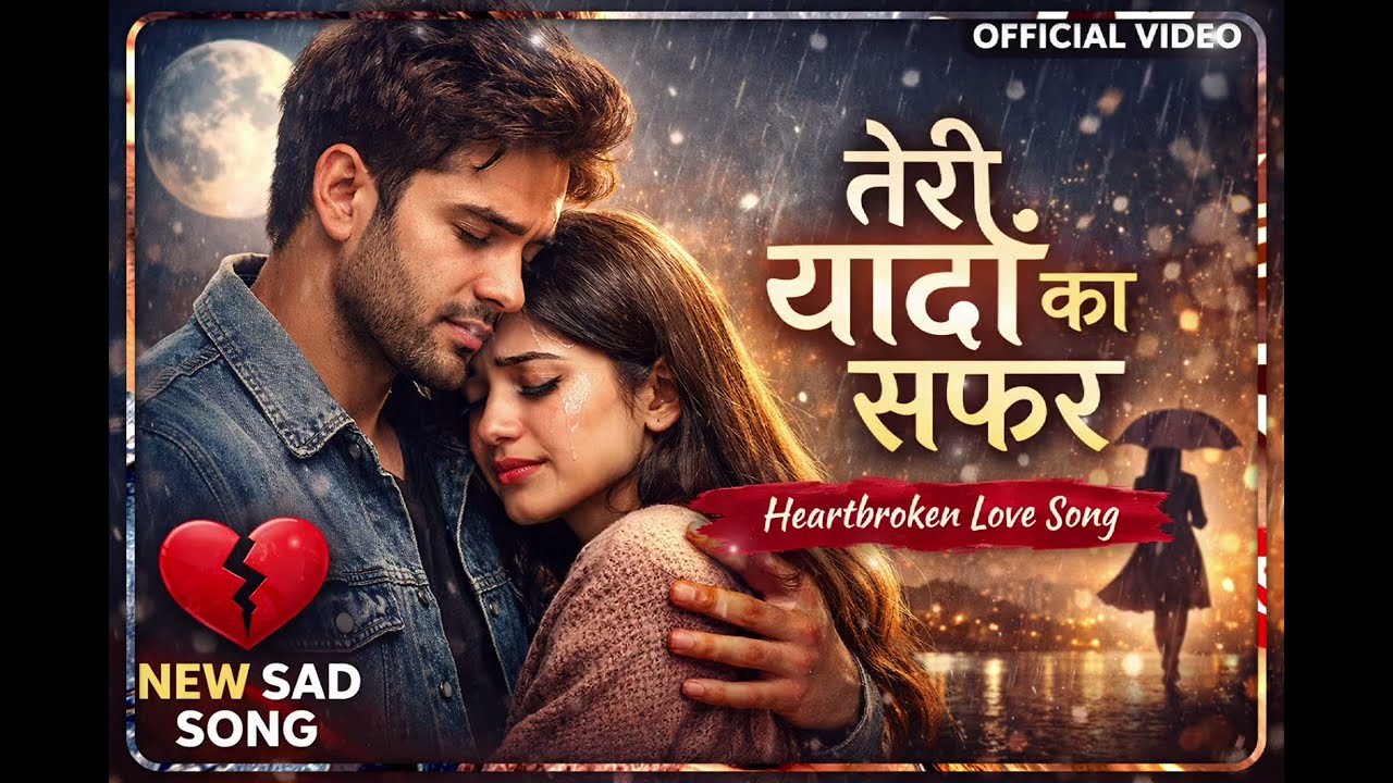 तेरी यादों का सफर 💔 | New Sad Love Song 2026 | Heartbroken Hindi Song | Very Emotional Song