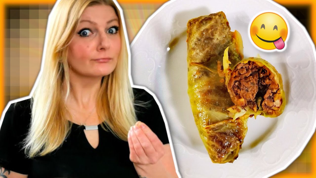 Wie du vegane Kohlrouladen machst, die super DEFTIG sind!