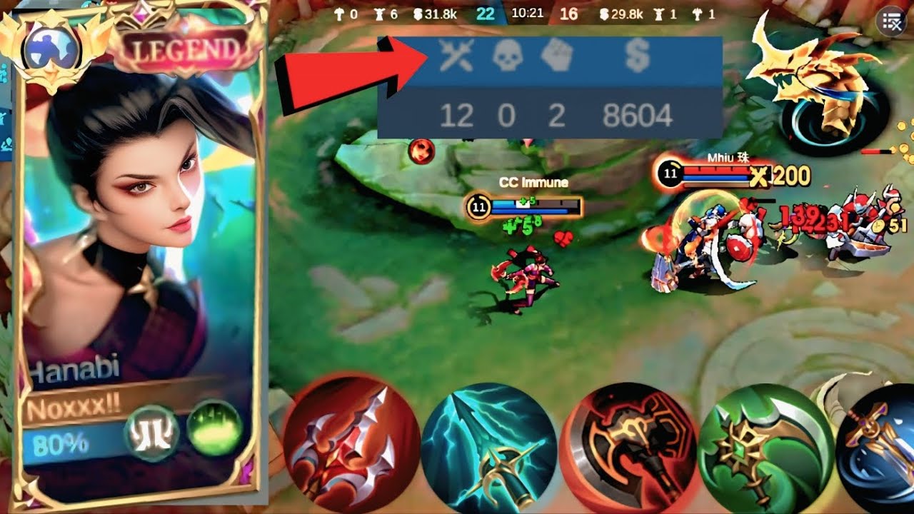 BEST MARKSMAN OF MLBB HANABI 🔥 HANABI GOD LEVEL GAMEPLAY 🔥