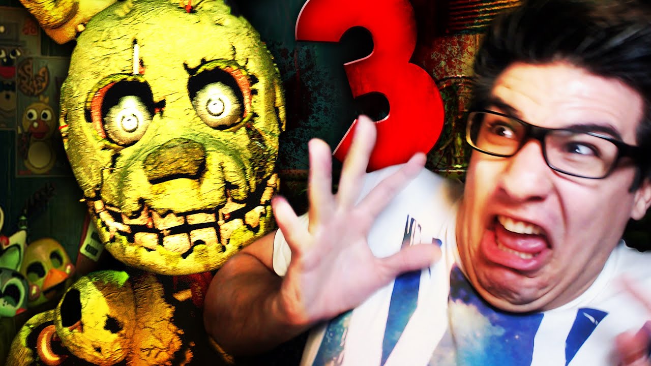 VOLTOU MAIS ASSUSTADOR!! - FIVE NIGHTS AT FREDDY'S 3 - (Noite 1, Noite 2) - Parte 1