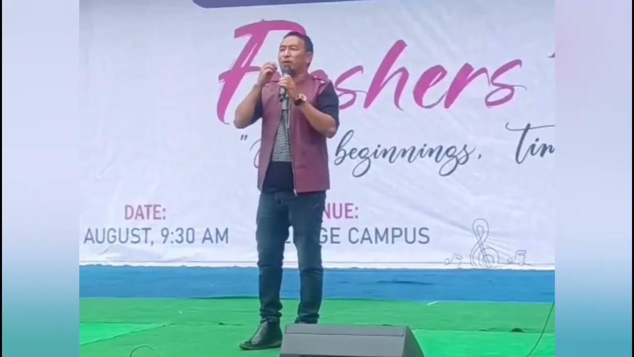Pakmi Latest~Chat GPT tune sangshānlu😂Extended Highlight St.Joseph College Freshers Meet