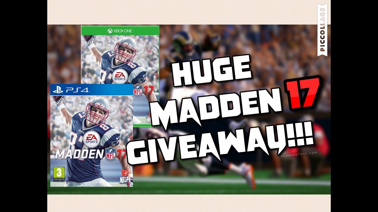How to Get MADDEN 17 for FREE!! (giveaway) -YoBoy Pizza
