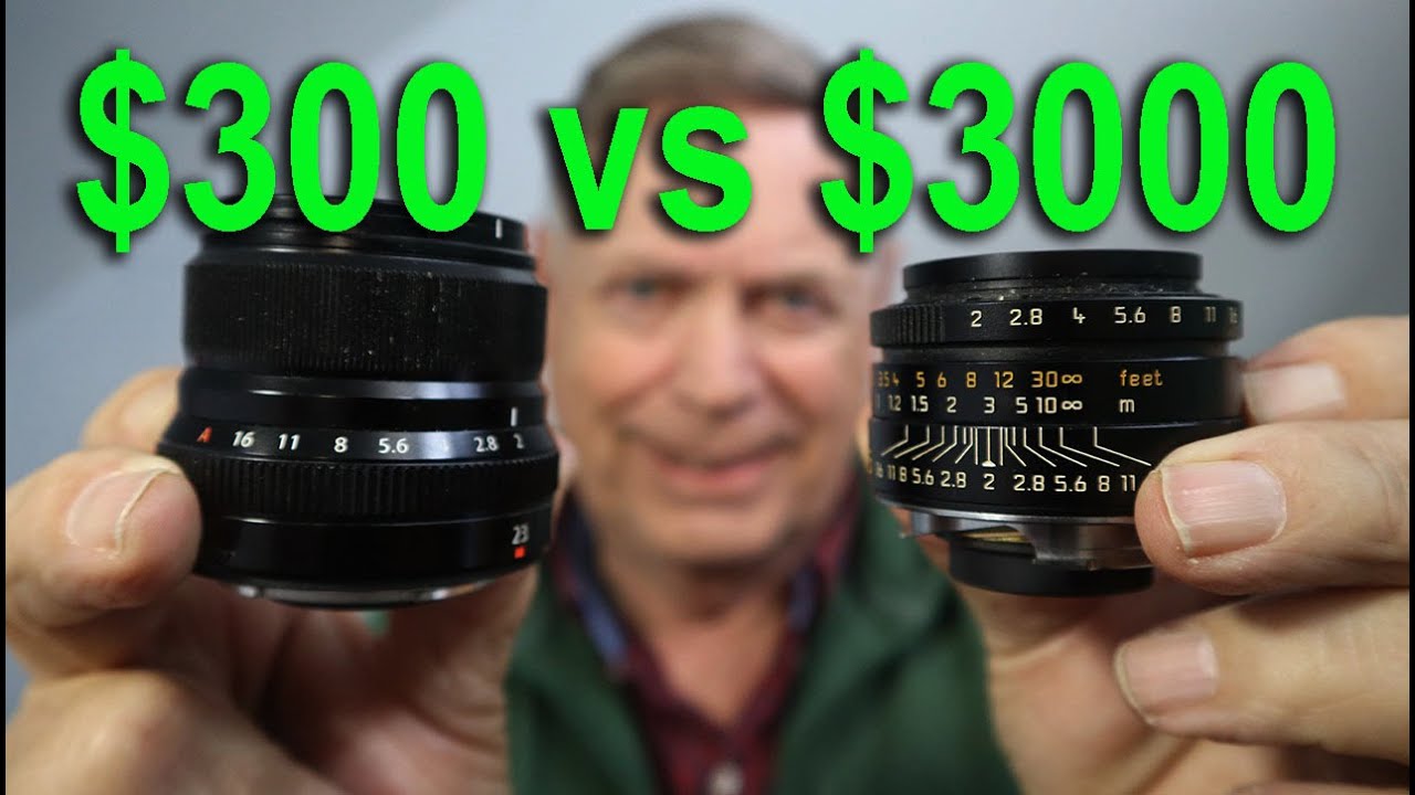 $300 против $3000 | БИТВА ОБЪЕКТИВОВ Fuji против Leica