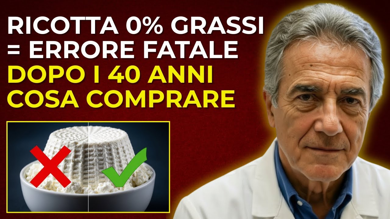 Ricotta dopo i 40 anni: Beneficio Reale o Grande Inganno? Tutta la Verità Senza Miti
