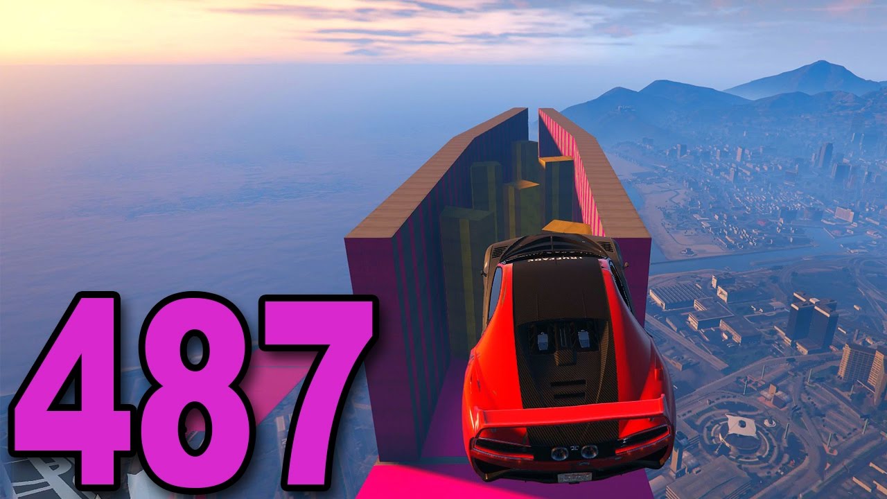 Grand Theft Auto 5 Multiplayer - Part 487 - CRAZY RACES