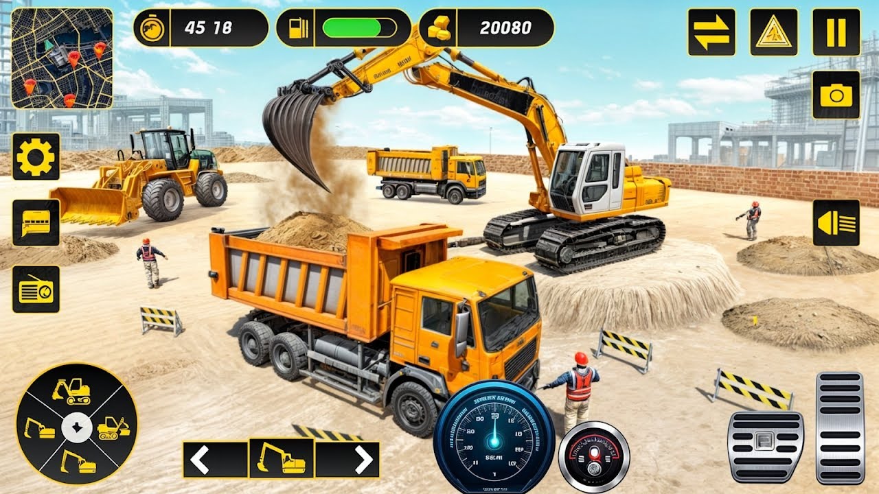 New JCB City' Road Construction Simulator game - Construction Game - Android Gameplay