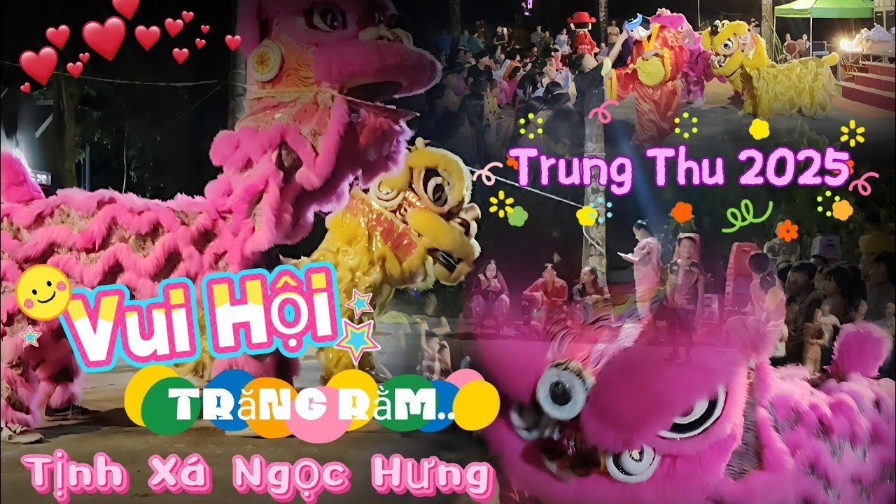 Múa Lân Trung Thu.. Vui Hội Trăng Rằm #Mualan#tettrungthu 