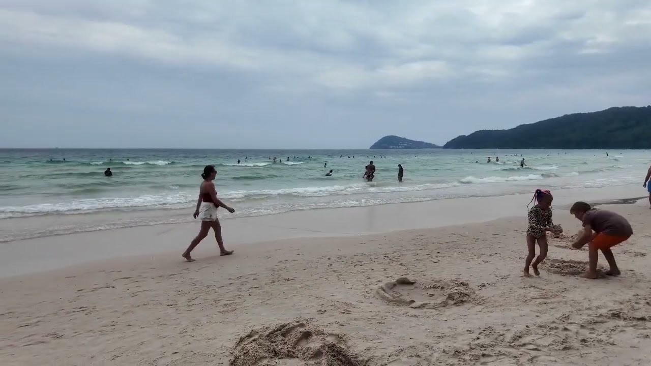 Đến bãi Khem đẹp nhất của Phú Quốc 🏊nhưng thời tiết gió nhiều 