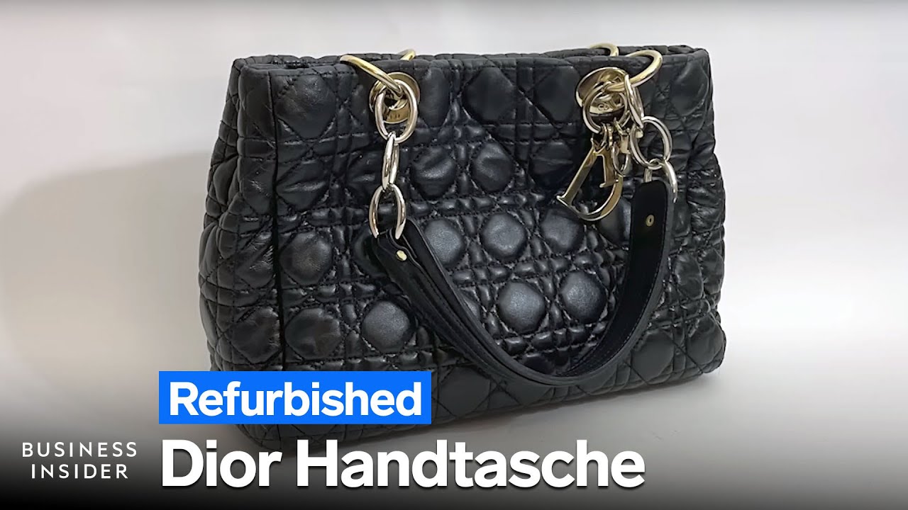 Wie man eine schlecht umgefärbte Dior-Handtasche restauriert | Refurbished