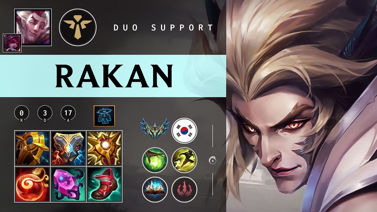 Rakan Support vs Leona - KR Challenger Patch 26.05