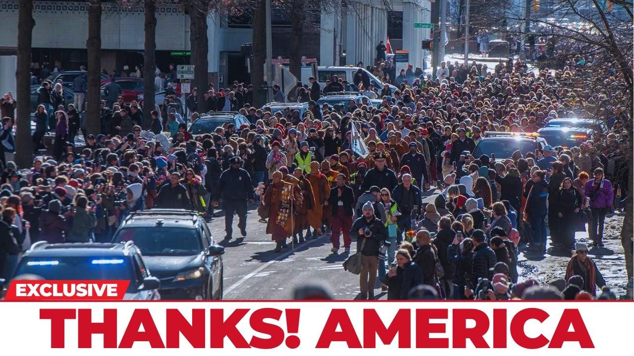 Thanks! America — A Silent Walk for Peace Is Touching the Nation
