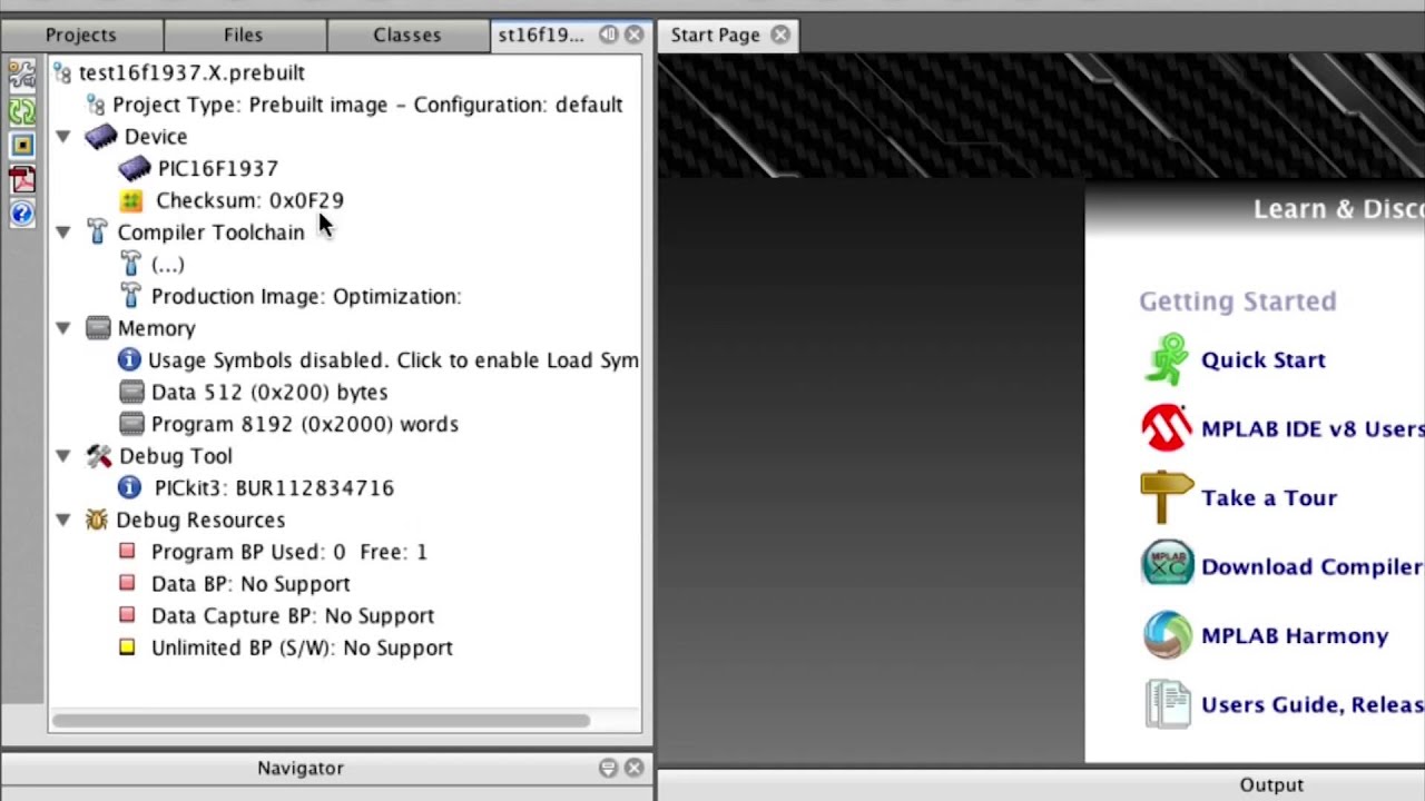 Importing and Programming a pre-built .HEX file with MPLAB® X IDE