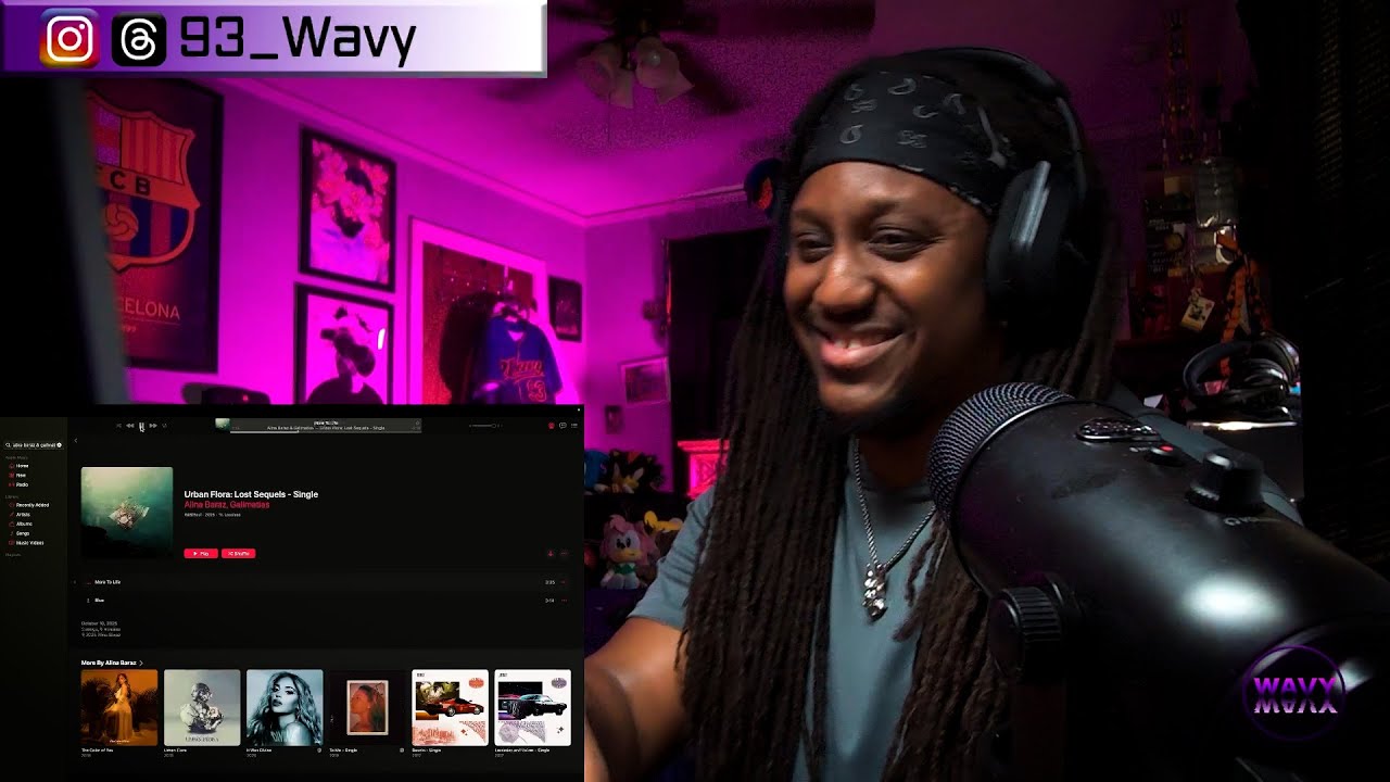 Alina Baraz & Galimatias - Urban Flora: Lost Sequels - WAVY Album Reactions