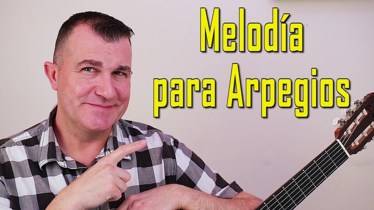Melodía para arpegios: calentamiento de mano derecha