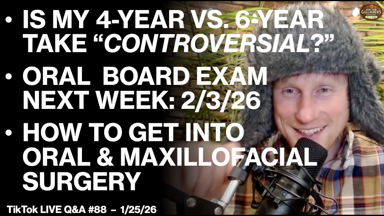 Is My 4-Year vs. 6-Year OMFS Take Controversial? Board Exam Next Week, How To Get Into Oral Surgery