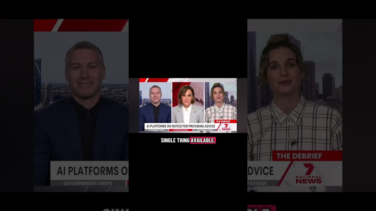 Вы бы воспользовались финансовыми советами ИИ? #australiannews #channel7 #winechatspodcast
