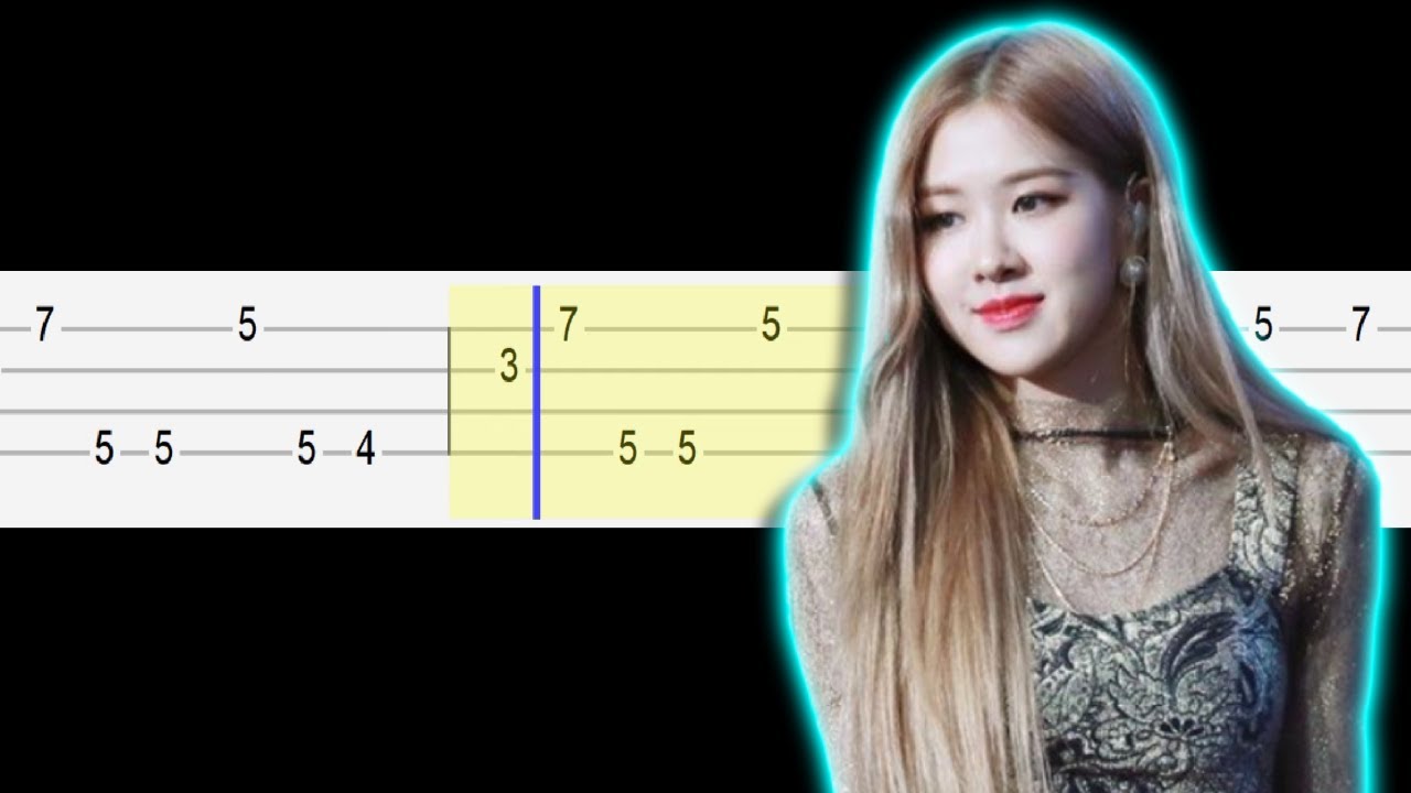 Blackpink (Rose') - On The Ground (Easy Ukulele Tabs Tutorial)