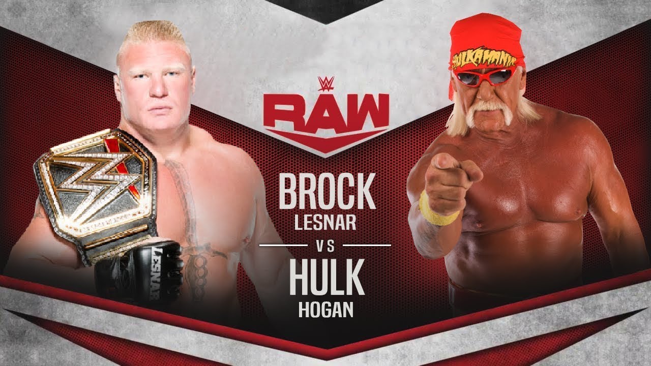 FULL MATCH : BROK LESNAR VS HULK HOGAN | CHAMPIONSHIP MATCH | MAIN EVENT | #wwe #wwe2k23 #wweraw