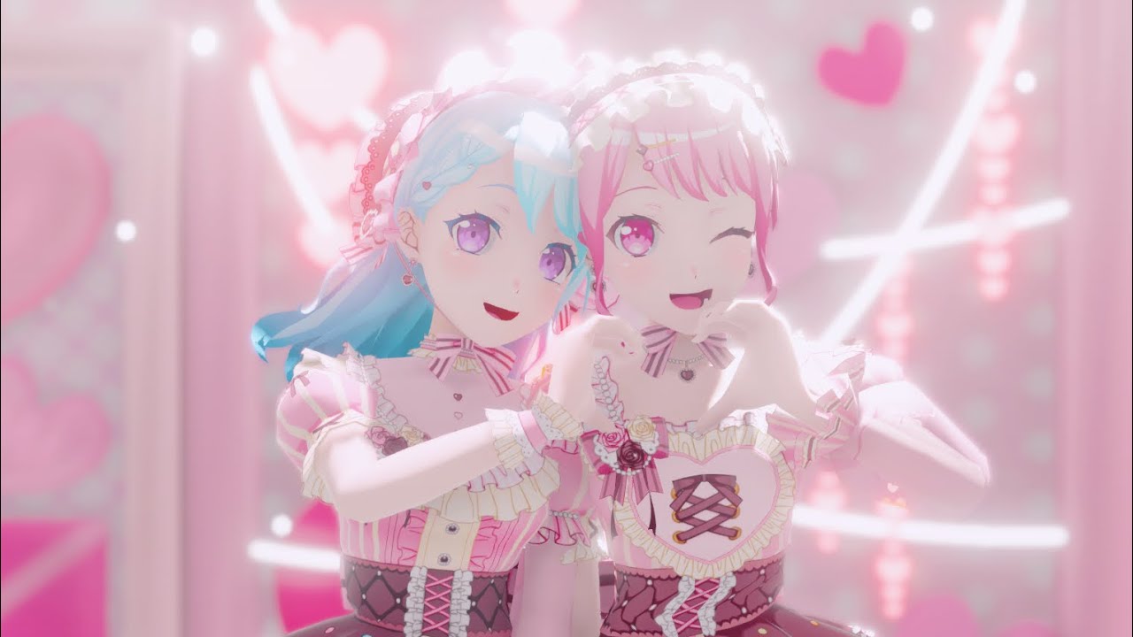 【MMDバンドリ / BanG Dream】Aya & Kanon【Dreamin Chuchu /どりーみんチュチュ】