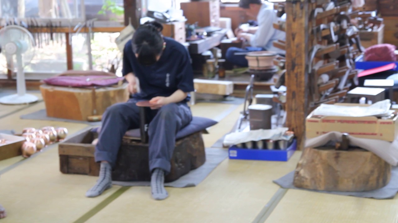 Japanische Kupferschmiede Gyokusendo