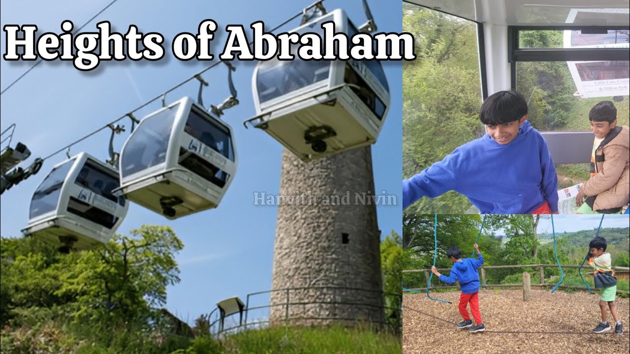 Heights of Abraham | Cable Car View || Matlock Bath
