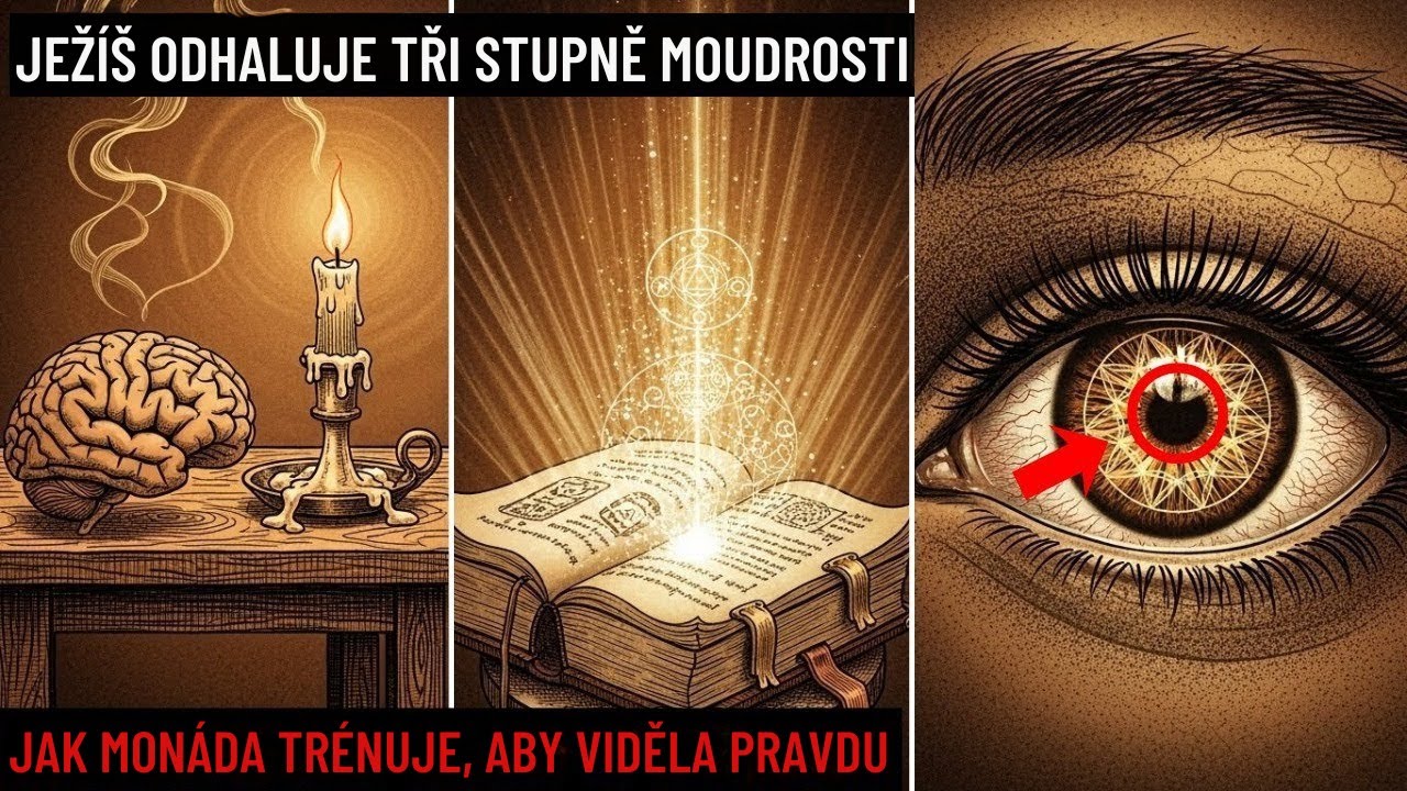 Ježíš odhalil tři úrovně moudrosti – jak Monáda učí vyvolené vidět pravdu