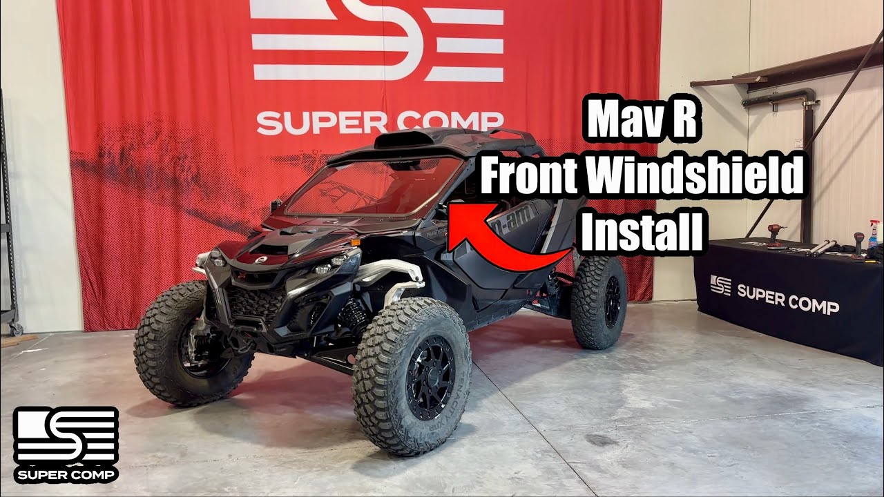 Maverick R Front Windshield Install