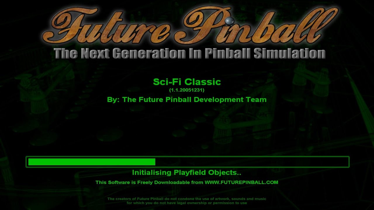 Sci fi Classic | PINBALL TABLE | HD | DOWNLOAD LINKS