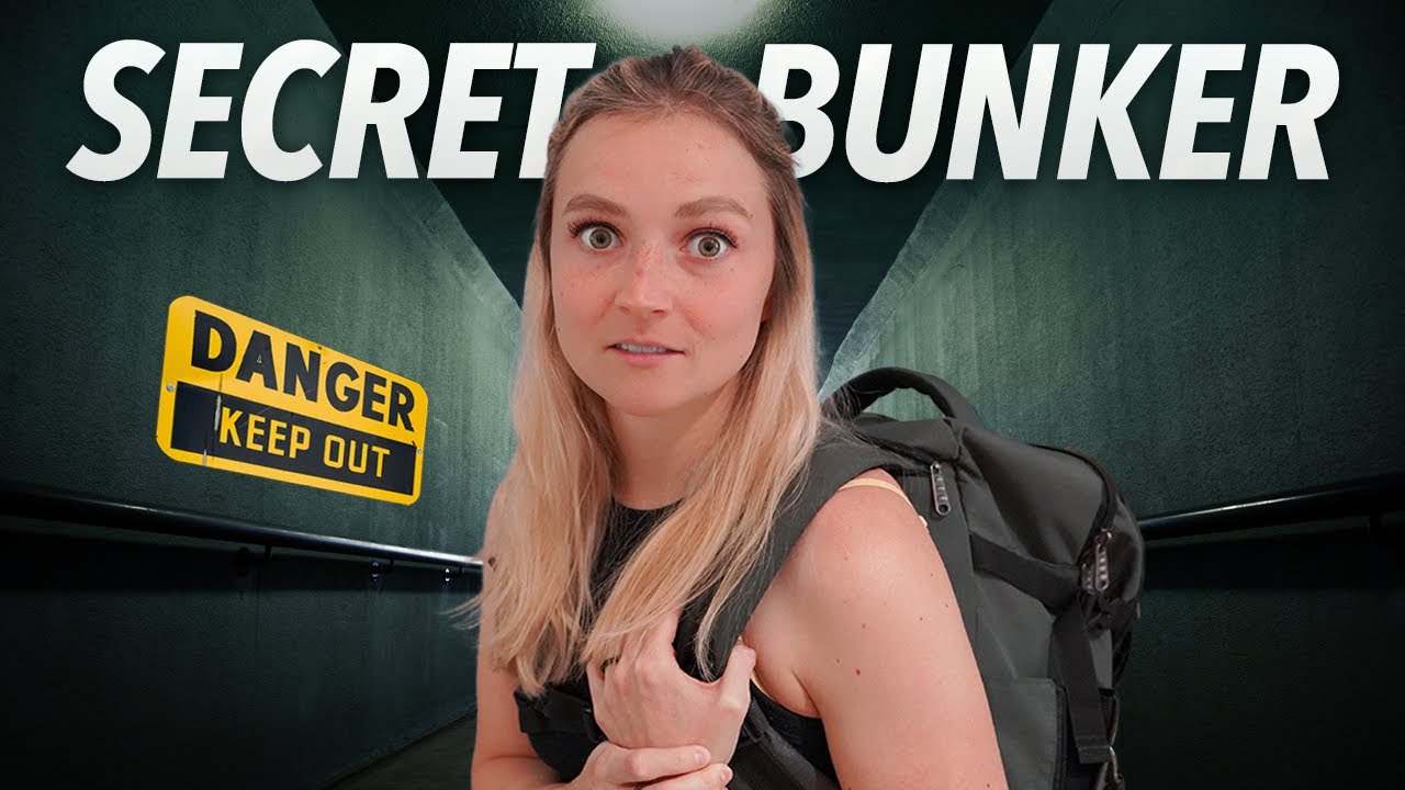 WE SLEPT in a SECRET BUNKER (Brno, Czechia travel vlog)