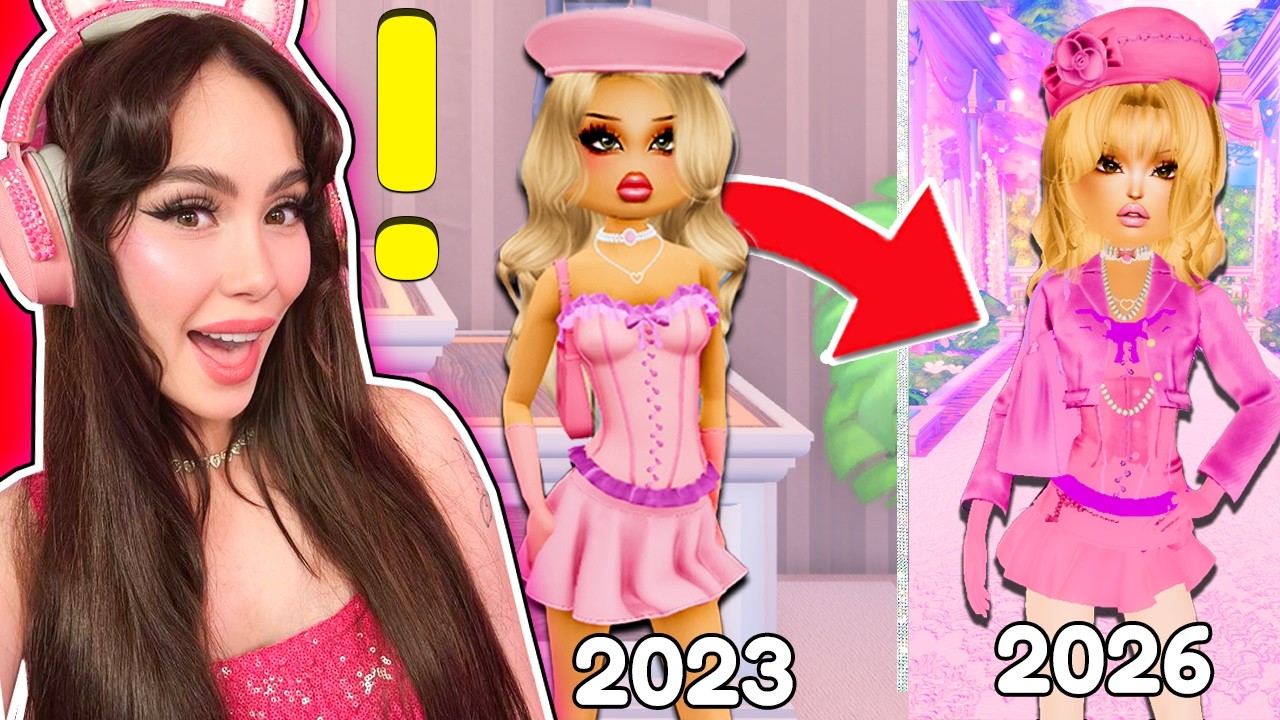 Recreating My First EVER Outfit But Making It BETTER In Dress To Impress... Roblox