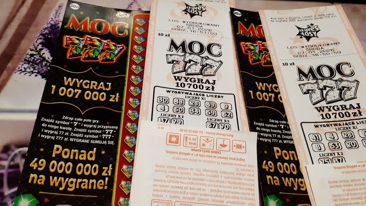 Podw&oacute;jna premiera zdrapki i ekspres losu Moc 777 🤑🥰🤩🍀🥰😘