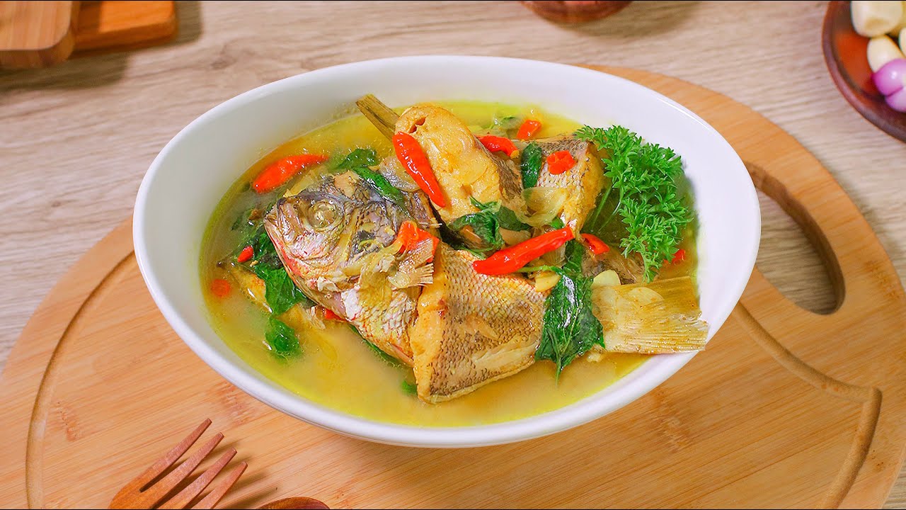 Ikan Kuah Kuning Simple - Segarnya Kuah Kuning, Dan Gurihnya Ikan Tanpa Rasa Amis