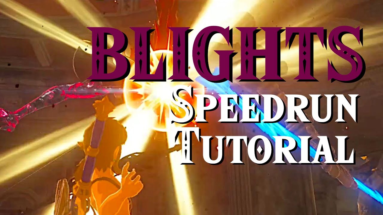 Учебник по скоростному прохождению BOTW | BLIGHT FIGHTS