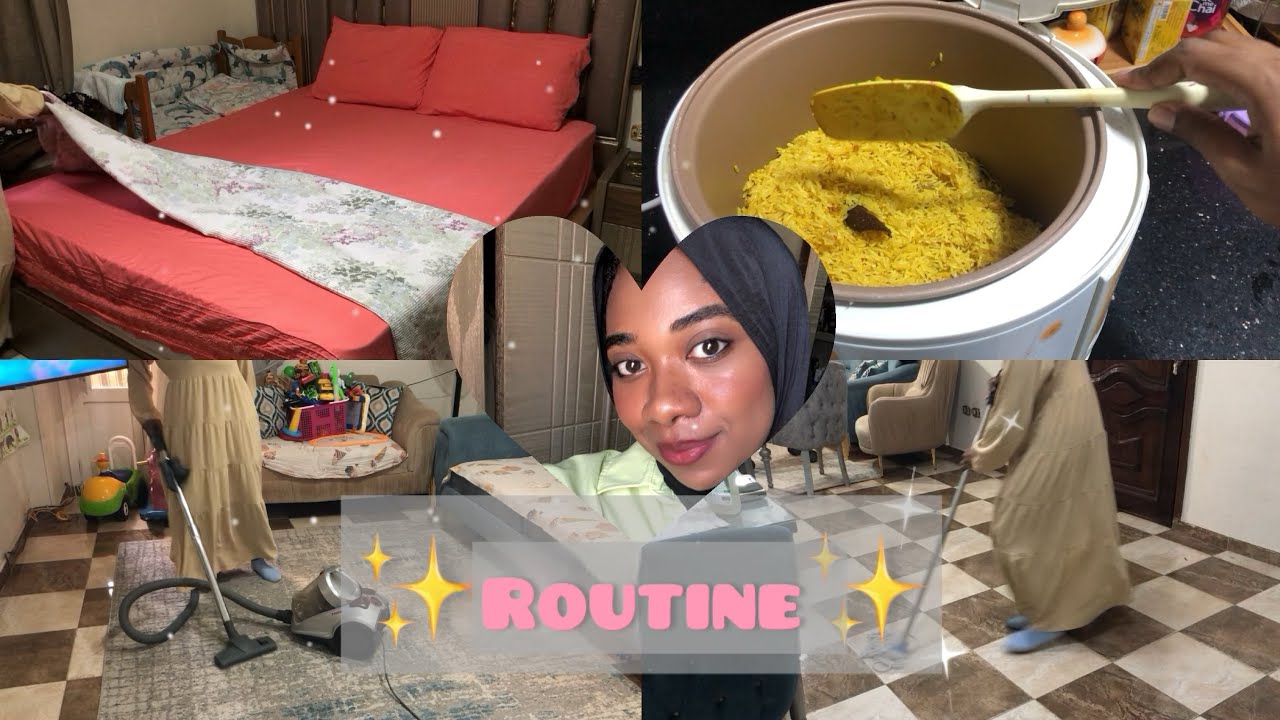 يوم هادي في البيت ✨ تنظيف، طبخ، وراحة نفسية