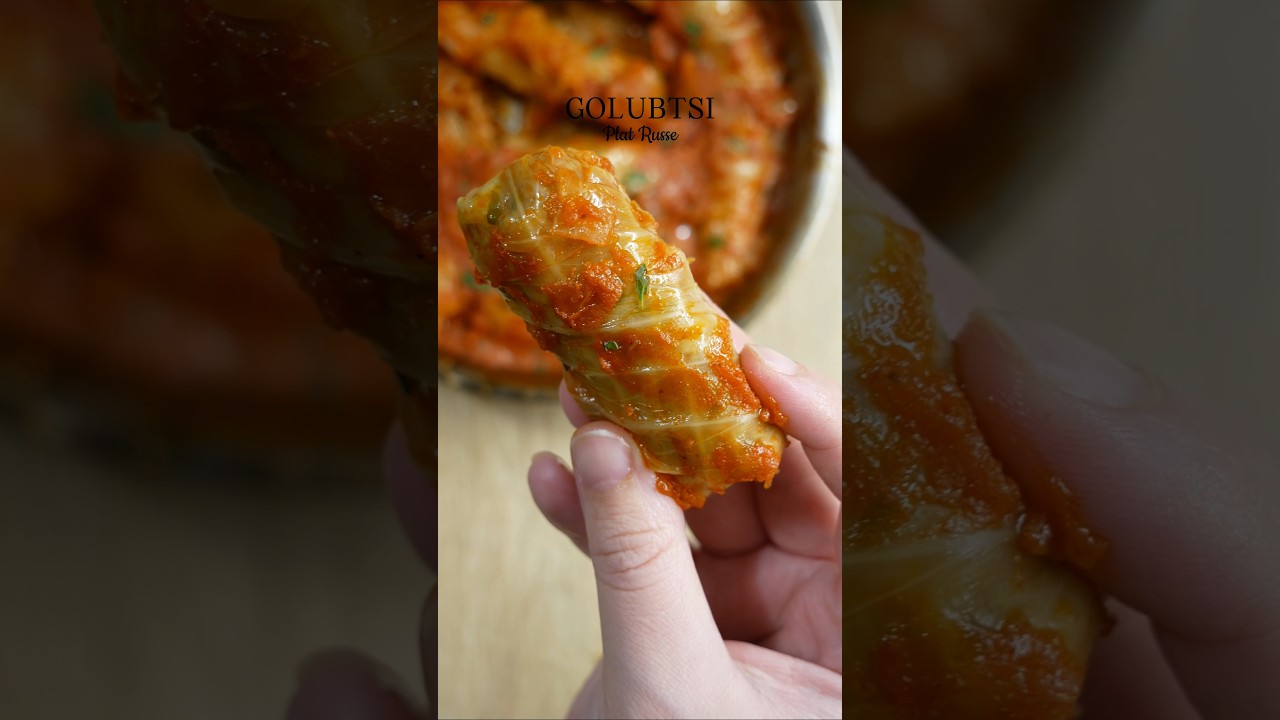 Recette de Golubtsi, du choux farci Russe 🇷🇺#recette #golubtsi #choux #russie #ideerecette #ammey
