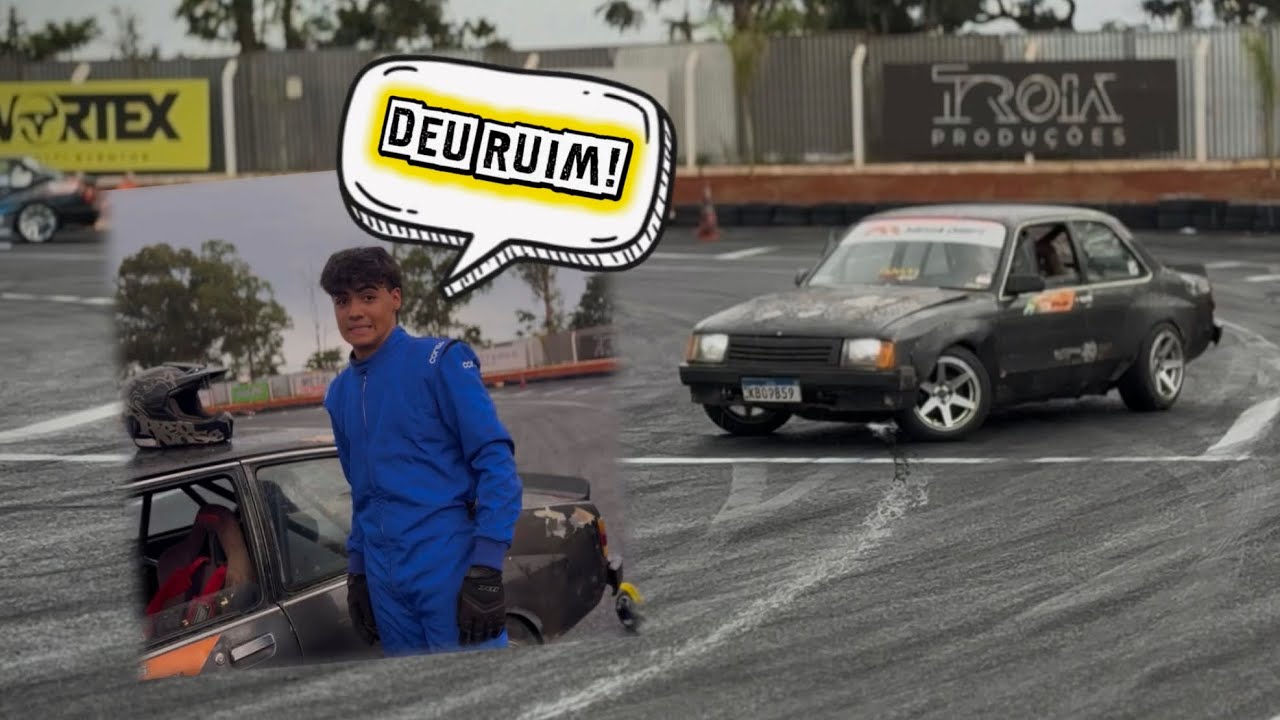 Meu CHEVETTE DE DRIFT QUEBROU no meio do CAMPEONATO! ❌🥲