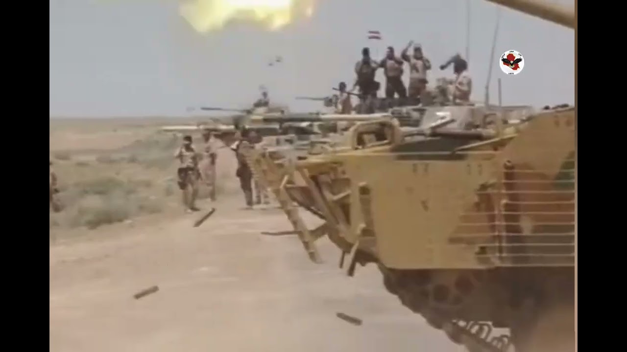لواء مغاوير قيادة عمليات الانبار يحرقون صحراء الانبار بتمرين أسود الصحراء الجيش العراقي 🇮🇶