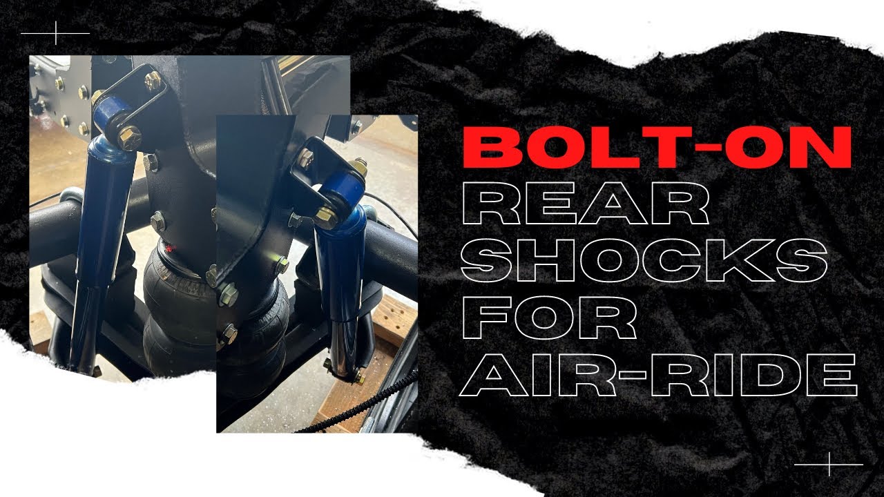C10 | Bolt-On Rear Shocks for Air Ride Suspension