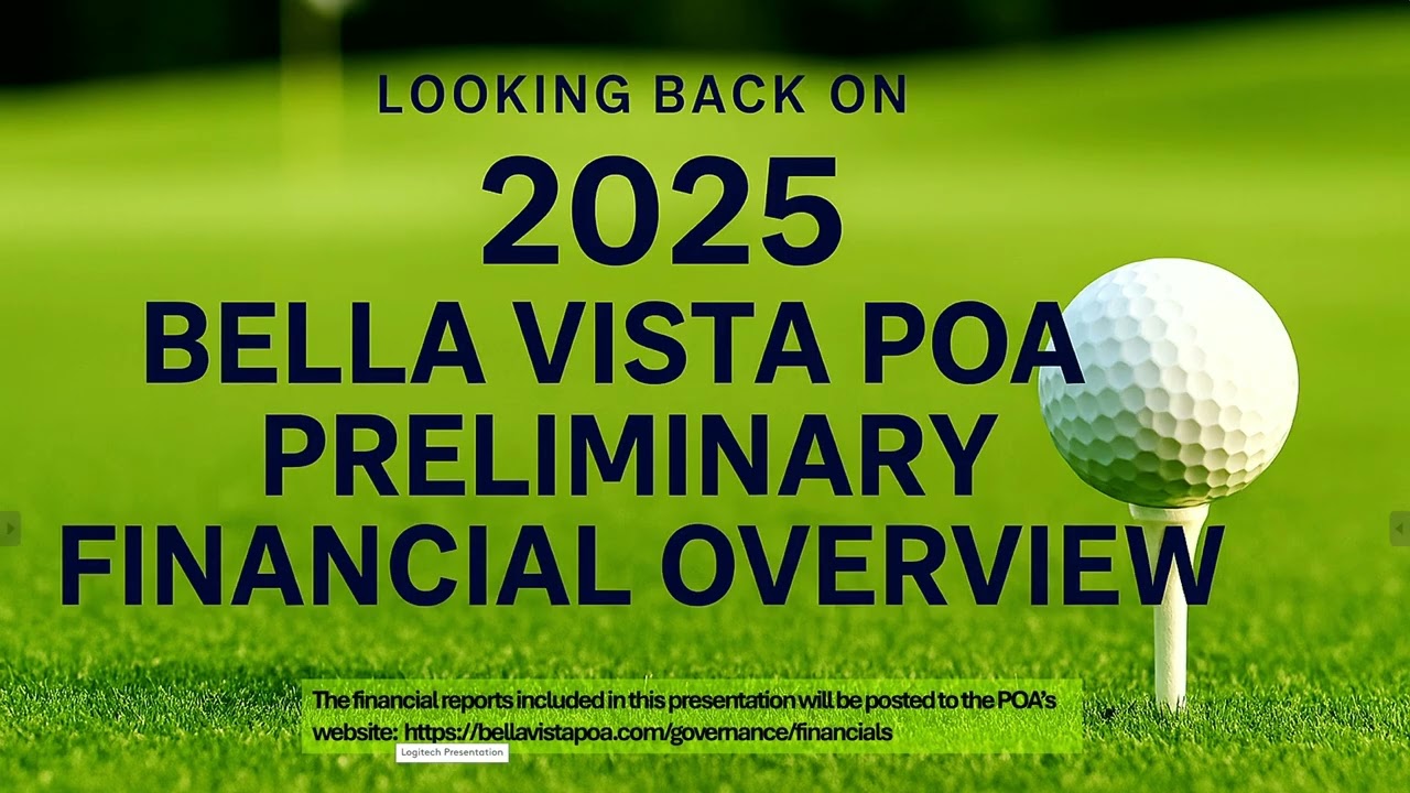 Bella Vista POA Board Meeting - Jan 22 2026