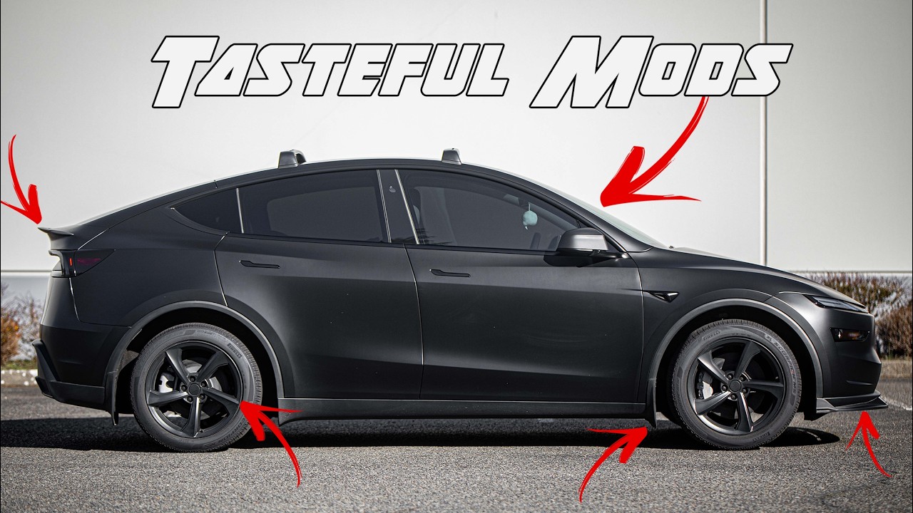 Tesla Model Y Juniper: Изящная внешняя модификация