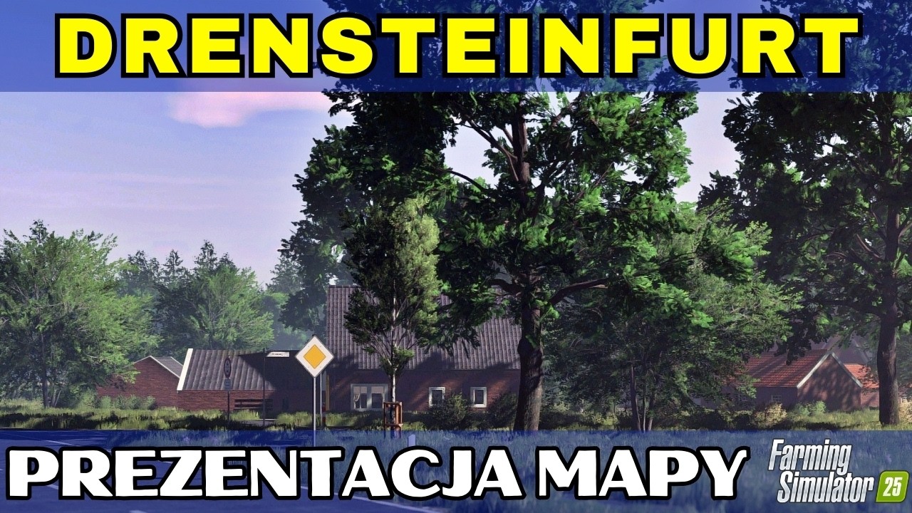 FS25 Drensteinfurt | Europejska mapa x4 z 6 gospodarstwami i biogazownią