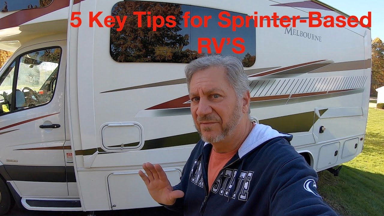 5  Key Tips for Sprinter Based RV's