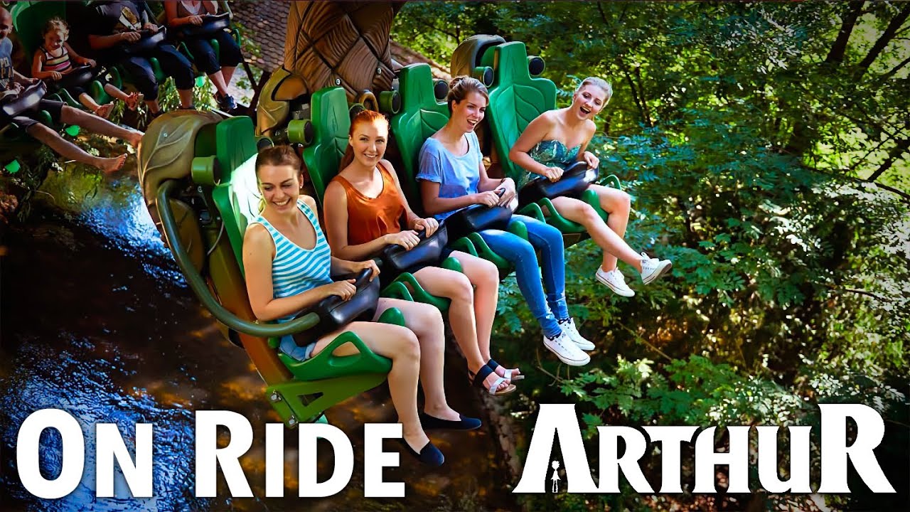 [POV-On Ride] Arthur - Inverted Powered Coaster - Europa Park