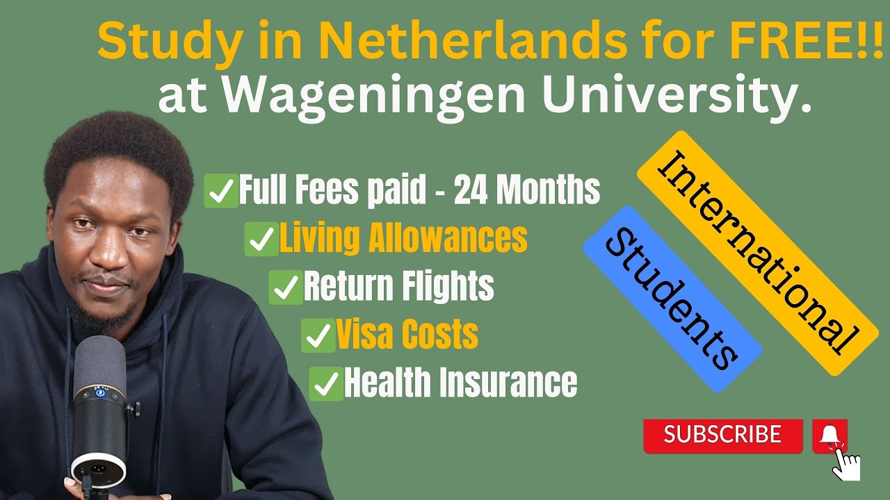 Fully Funded Scholarship -Netherlands (Africa Scholarship Programme, Excellence programme, NLS, ABF)