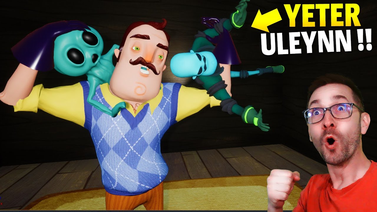 Saldırcam Yetti Be Uzaylılar Hello Neighbor Uzaylı Modu Braymi