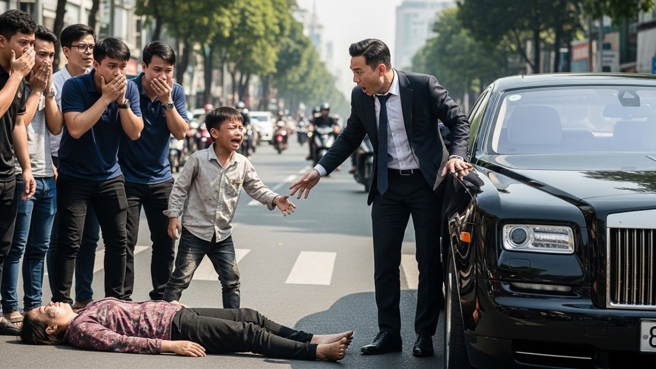 Tỷ Phú Nghe Tiếng “Cha Ơi” Giữa Phố — Sự Thật Khiến Ông Sụp Đổ.