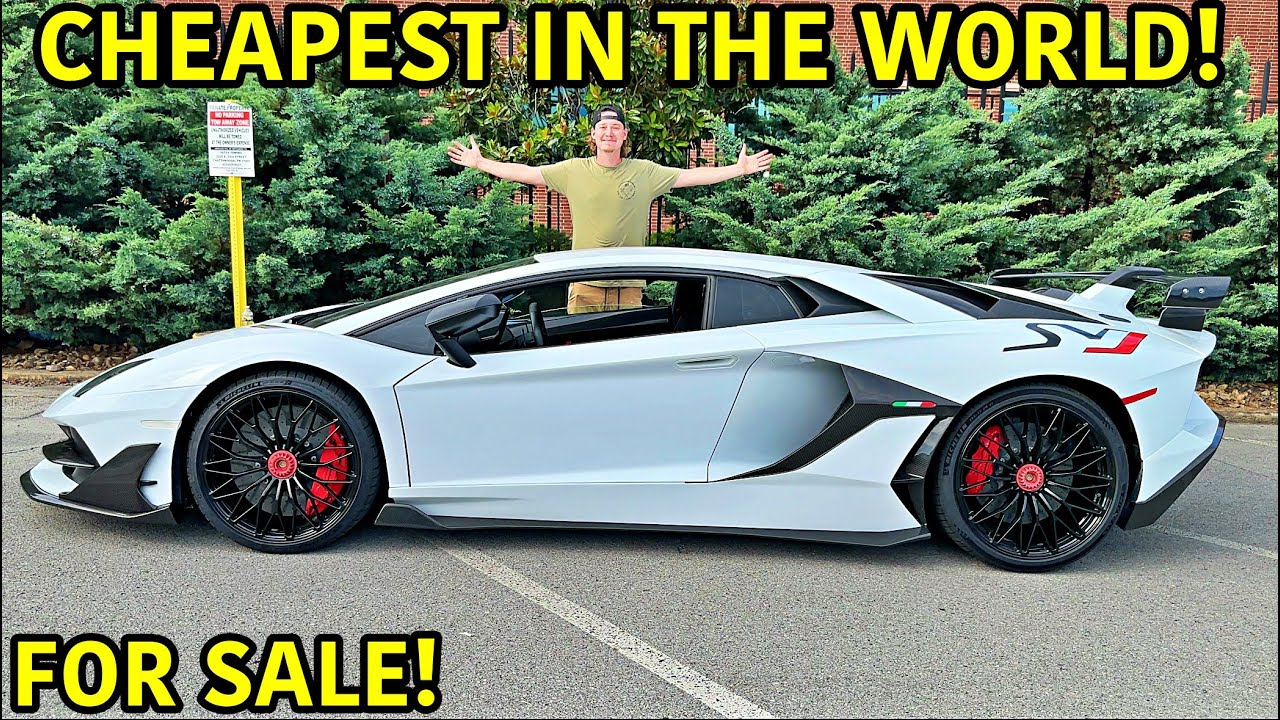 Восстановление разбитого Lamborghini Aventador: объявлена ​​цена!!!