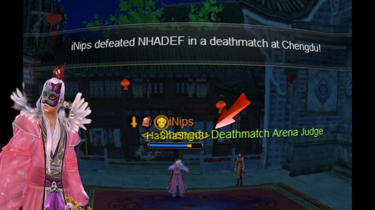 Age of Wushu 九阴真经 - (iNips vs NHADEF) i Teach you a lesson LOL in 1v1 🤣