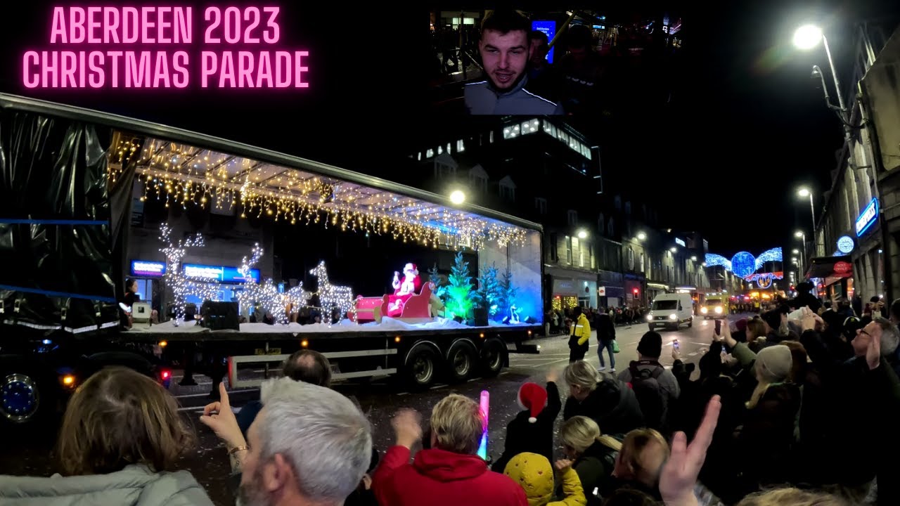 How Aberdeen City Christmas parade of 2023 unfolded